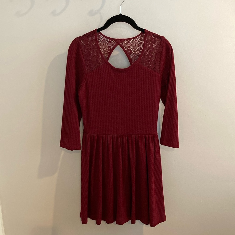 ModCloth Trixxi ❤️ Valentines Day ❤️ Date Night ❤️ dress red small open back